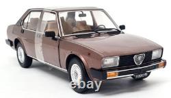 Mythical 1/18 Alfa Romeo Alfetta Berlina 2000 TD Turbo Diesel Brown Model Car