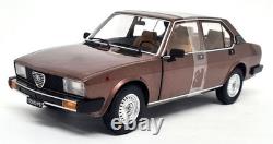 Mythical 1/18 Alfa Romeo Alfetta Berlina 2000 TD Turbo Diesel Brown Model Car