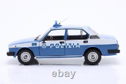 New MITICA ALFA ROMEO ALFETTA 2000 Police 1978 118 Model Car BLUE 200017 KidBX