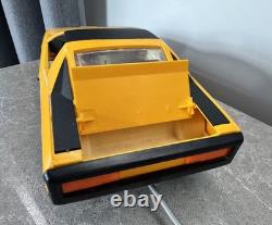 Old remote-controlled Alfa Romeo Alfetta SPIDER with doll box