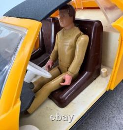 Old remote-controlled Alfa Romeo Alfetta SPIDER with doll box