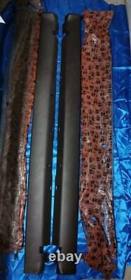 Original Alfa Romeo Alfetta Brown New Minigonne Right and Left Under-Door Pair
