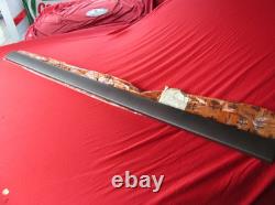 Original Alfa Romeo Alfetta Cover Molding for Bumper Brown