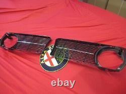 Original Alfa Romeo Alfetta Front Grille Set Left and Right 1.6 116015902710.