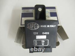 Original Alfa Romeo Alfetta Giulietta Relay 12v 0489 Sipea 116556509200 New