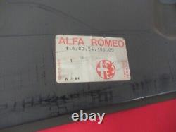 Original Alfa Romeo Alfetta Soude 1. Series 1600 1800 Rear Plate 116005410505