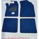 Original Paolini Blue Velour Floor Mat Set For Alfa Romeo Alfetta 2.0