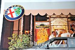 Original Poster Alfa Romeo GTV GTV6 Alfetta Ziegfeld Follies 1980