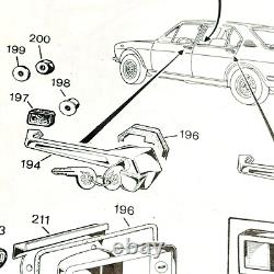 Outer Door Handle Front Right Door with Keys Alfa Romeo Alfetta