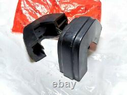 Pair Rostri Pare-choc Bumper Alfa Romeo Alfetta New Original Nos