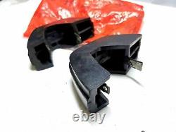 Pair Rostri Pare-choc Bumper Alfa Romeo Alfetta New Original Nos