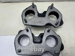 Pair Supports 40MM Carburetor Alfa Romeo Spider Giulia Alfetta Giulietta 1