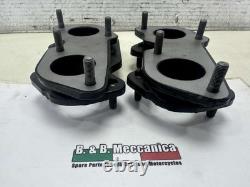 Pair Supports 40MM Carburetor Alfa Romeo Spider Giulia Alfetta Giulietta 1