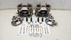 Pair of Dellorto DHLA 40 H Carburetors DHLA40H Alfa Romeo Alfetta 1.6 (MI962)
