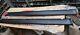 Pair Of Dx Sx Mini-skirts Original Threshold Alfa Romeo Alfetta Black New