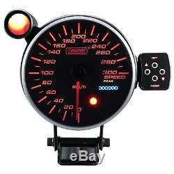 Prosport 115mm Speed ​​display Instrument Meter Gauge Warning Peak