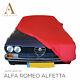 Protection Cover Compatible With Alfa Romeo Alfetta For Red Interior