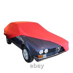 Protective cover compatible with Alfa Romeo Alfetta for interior Red