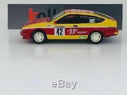 Provence Molding Alfa Romeo Alfetta Gtv6 33 Export No. 42 Rally Cevennes 1985 1.43