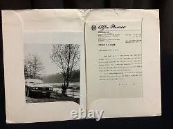 Rare 1977 ALFA ROMEO ALFETTA BERLINA & GT & 2000 SPIDER VELOCE Press Kit