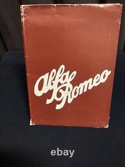Rare 1977 ALFA ROMEO ALFETTA BERLINA & GT & 2000 SPIDER VELOCE Press Kit