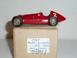 Rare Alfa Romeo Alfetta Mrf 158 1950 Limited Edition 1/43 Resin Factory Built