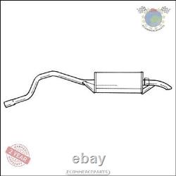 Rear Exhaust Silencer Sigam for ALFA ROMEO ALFETTA GTV D