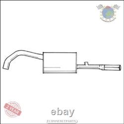 Rear exhaust muffler Sigam for ALFA ROMEO ALFETTA D lfl