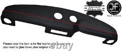 Red Embroidered Dashboard Cover Leather Top for Alfa Romeo Alfetta Gtv Gt