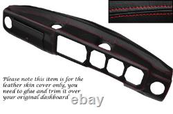 Red Leather Cover for Dashboard Fits Alfa Romeo Alfetta GTV