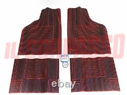 Red and Black Carpets Alfa Romeo Alfetta GT GTV Giulietta 1.3 1.6 Byzantine