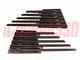 Right And Left Air Grilles A.r. Alfetta Sedan 1600 1800 Black Plastic