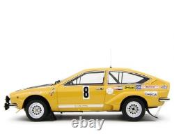 Scale model Alfa Romeo Alfetta Gr2 Autodelta Rally 4 Regions 1975 Switzerland Ma