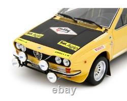 Scale model Alfa Romeo Alfetta Gr2 Autodelta Rally 4 Regions 1975 Switzerland Ma