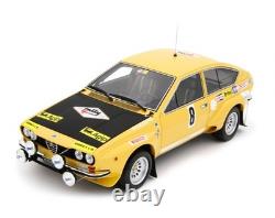Scale model Alfa Romeo Alfetta Gr2 Autodelta Rally 4 Regions 1975 Switzerland Ma