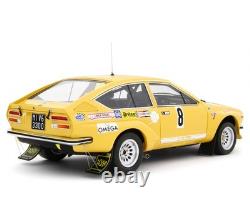 Scale model Alfa Romeo Alfetta Gr2 Autodelta Rally 4 Regions 1975 Switzerland Ma