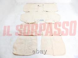 Seat Covers Fabric Alfa Romeo Alfetta Berlina with Headrest NOS
