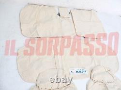 Seat Covers Fabric Alfa Romeo Alfetta Berlina with Headrest NOS