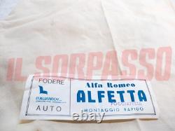 Seat Covers Fabric Alfa Romeo Alfetta Berlina with Headrest NOS