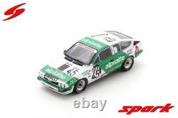 Spark SB344 1/43 Alfa Romeo Alfetta GTV6 No. 45 Luigi Racing Bastos 24H Spa 1982