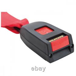 Static Rear Seat Belt for Alfa Romeo Alfetta 1.8 Saloon 1973-1984 Red