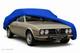 Stretchable Indoor Garage Cover For Alfa Romeo Alfetta Sedan Blue