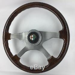 True Atiwe Wood Steering Wheel Rims Alfa Romeo Alfetta Giulietta From 8a