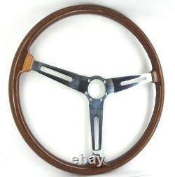 True Maserati Mistral Ellébore 400mm Wood Rims Direction Superb Wheel