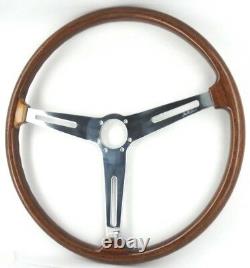 True Maserati Mistral Ellébore 400mm Wood Rims Direction Superb Wheel