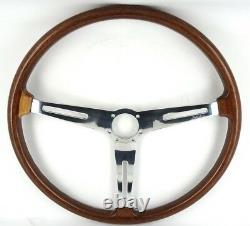 True Maserati Mistral Ellébore 400mm Wood Rims Direction Superb Wheel