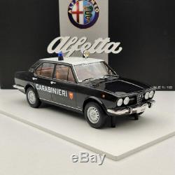 1/18 TSM Alfa Romeo Alfetta 1800 1972 Carabinieri Italia TSM141834R Limited