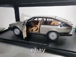 AUTOart 1/18 70147 Alfa Romeo Alfetta Gtv 2.0 Argent Gris 1980