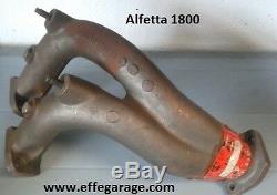 Alfa Romeo Alfetta 1800 première série collecteur d'échappement exhaust