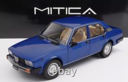 Alfa Romeo Alfetta 2.0l Berline Bleue 1978 1/18 Mythique 200014-d